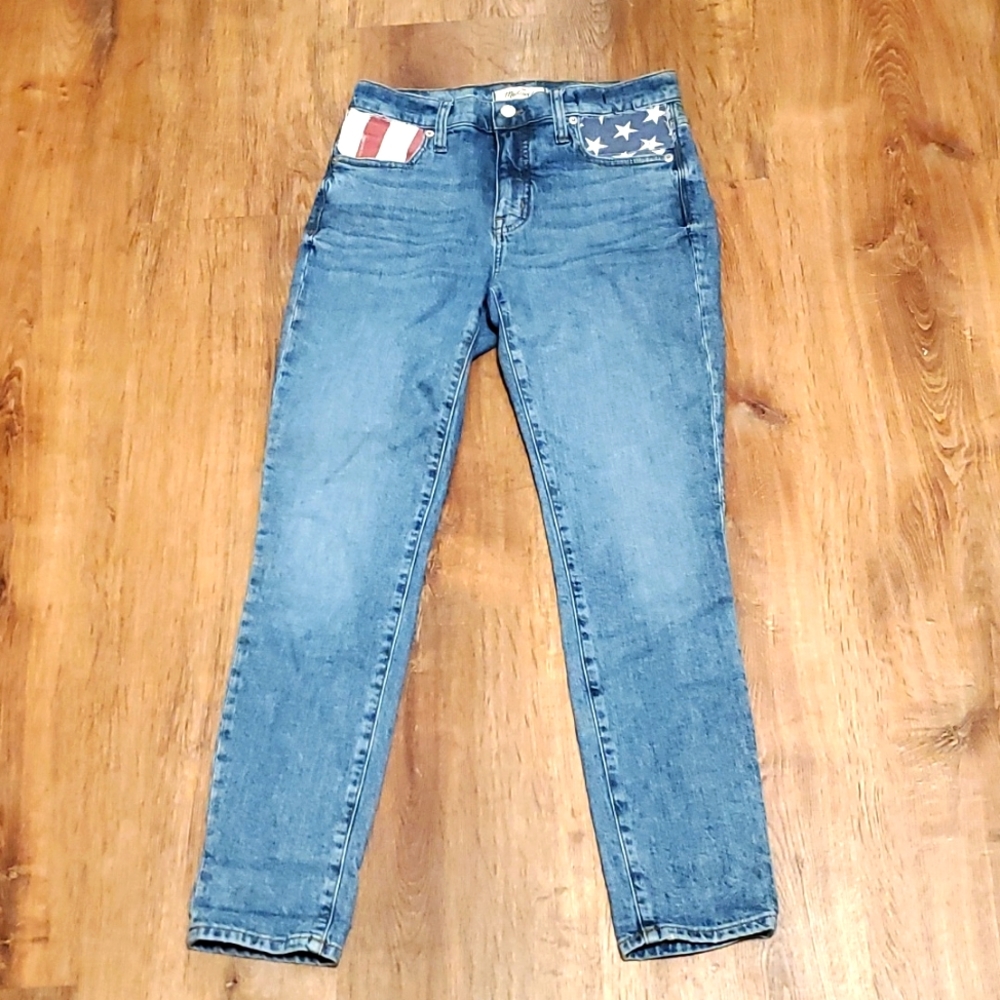 Madewell  9 inch high rise skinny  fit pants